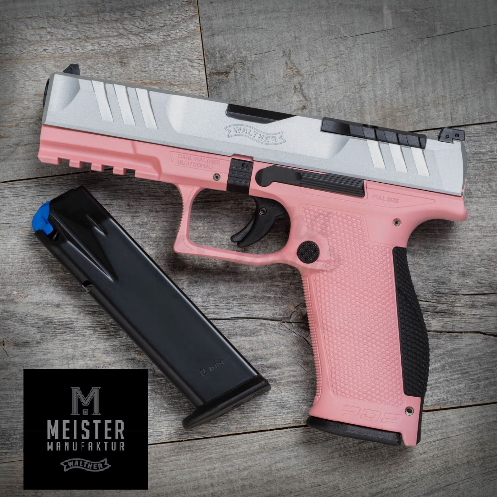 Walther Pistole PDP F-Series 3.5″ Bright Pink – 9 mm Para