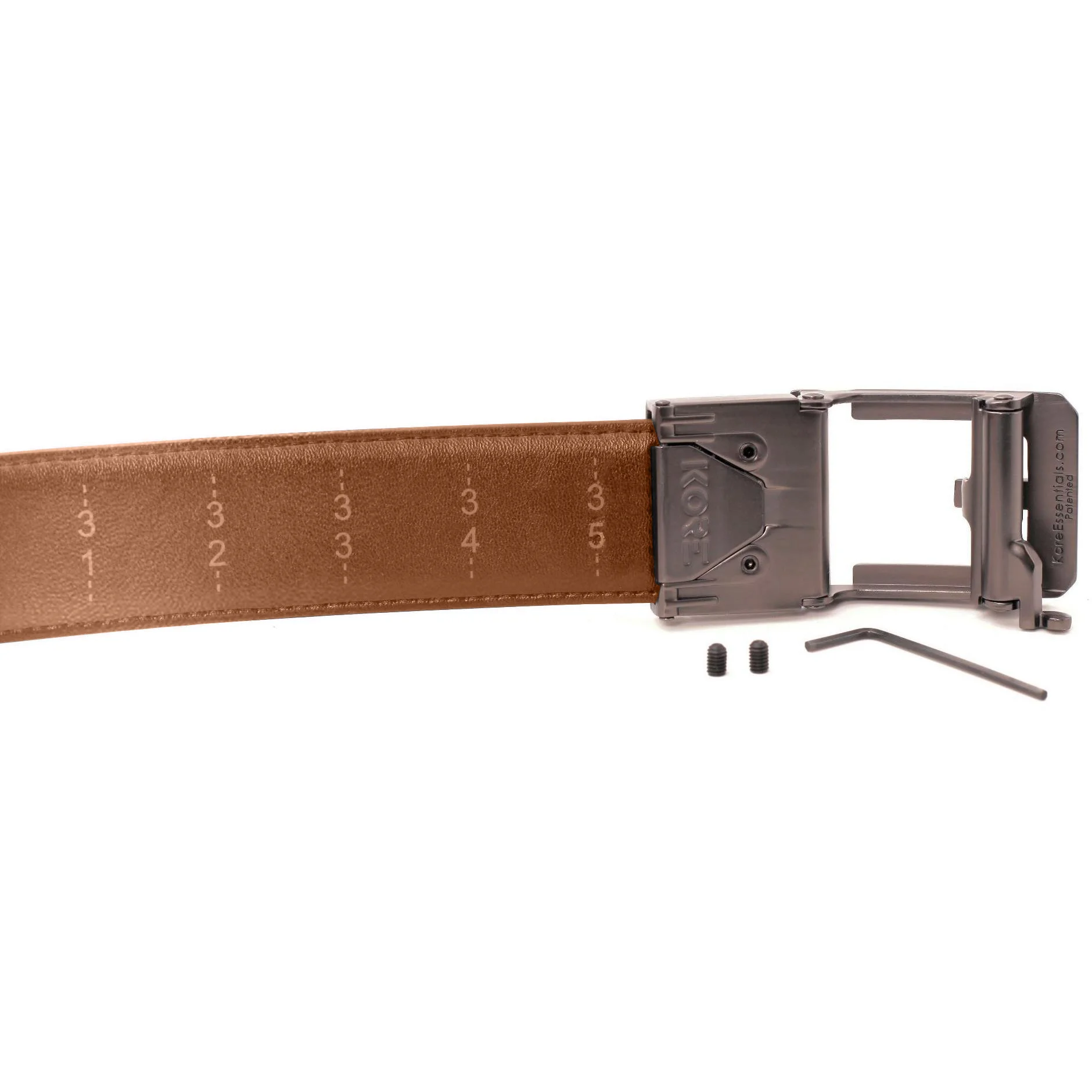 Kore Essentials Leather Gun Belt X3 tan (X3GUNTAN), image 6 of 8