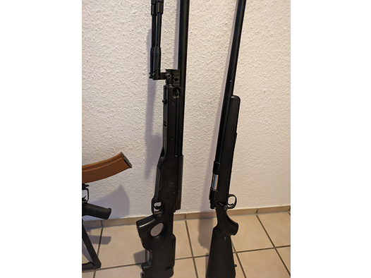 AK47 Echtholz L96 und Sniper 