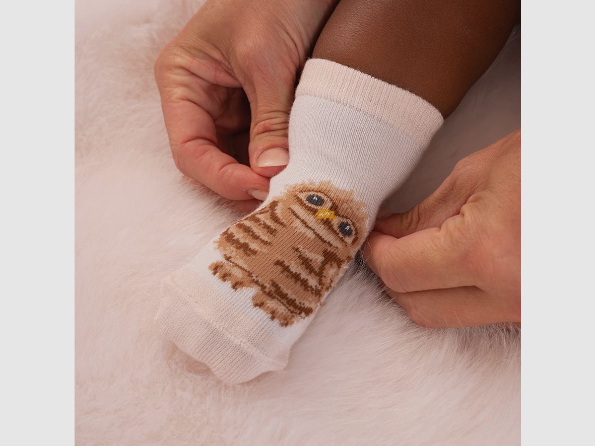 Wrendale Baby-Socken "Little Forrest"