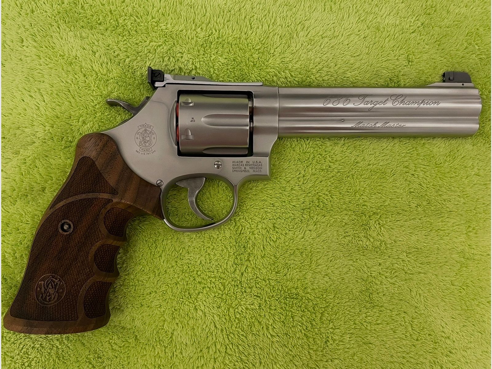 S&W 686 TC Match Revolver – Topstaat