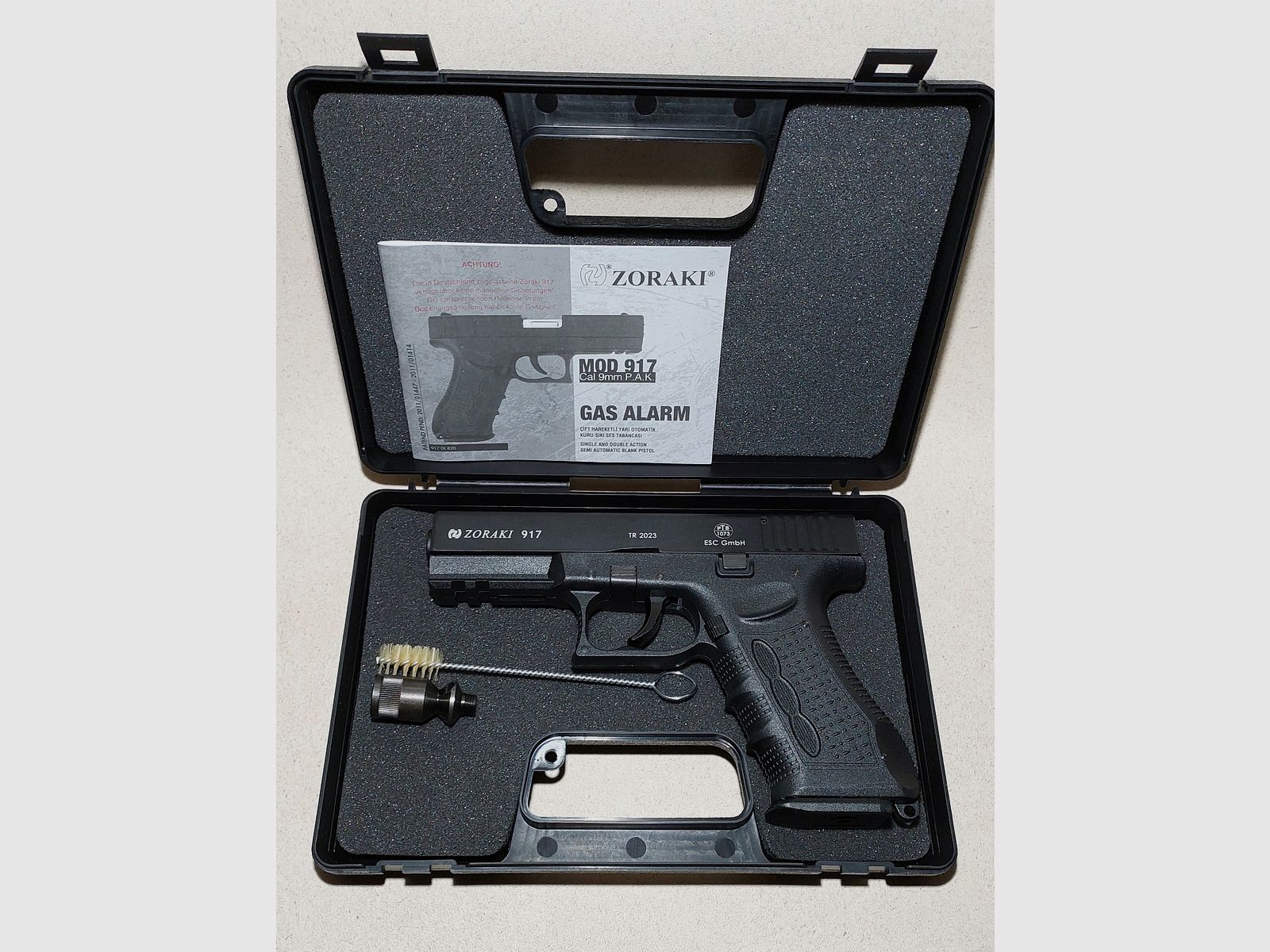 Zoraki 917 Schreckschusspistole 9mm P.A.K. (PTB 1073) neu!