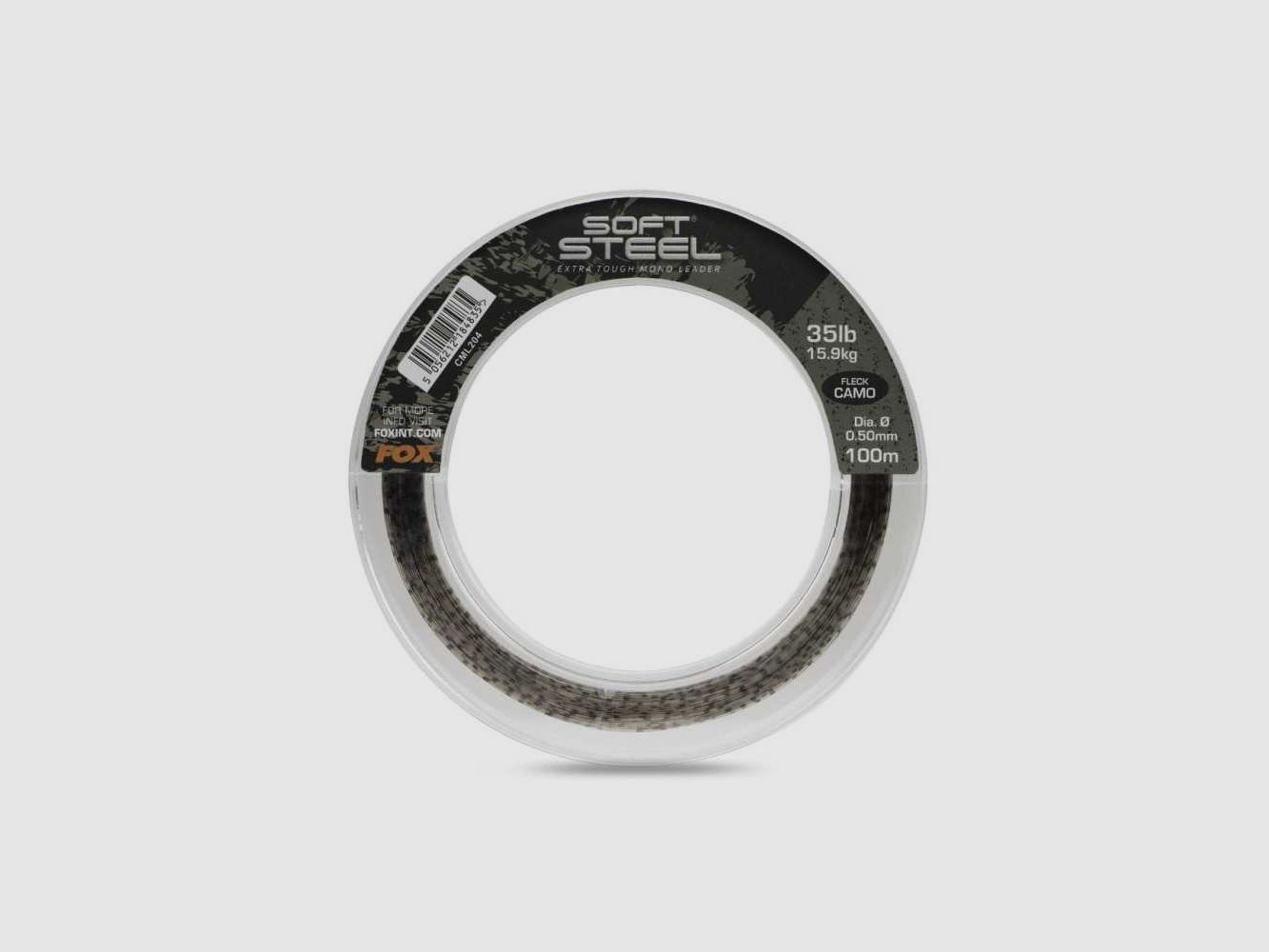 Fox Soft Steel Fleck Camo Vorfach 35 lb