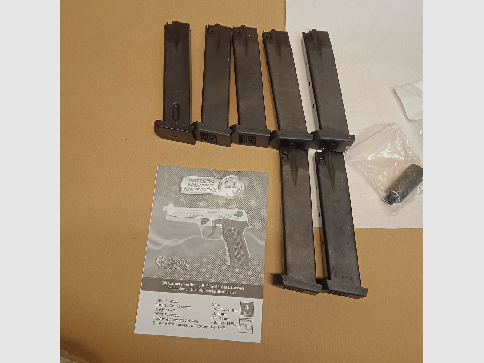 Ekol firat Magnum 9mm PAK