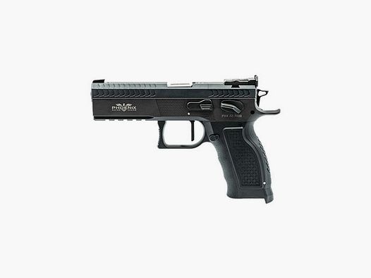 Phoenix Predator Black Aluminum SA Pistol Caliber 9×19 black front sight 9×19
