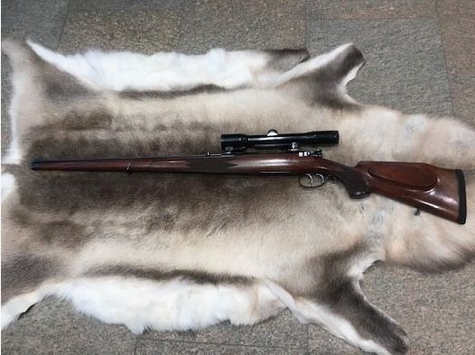 Steyr Mannlicher Stutzen 52 Repetierer Kaliber 10.3X60R ZF Zeiss 1.5-6X42 Occasion SET