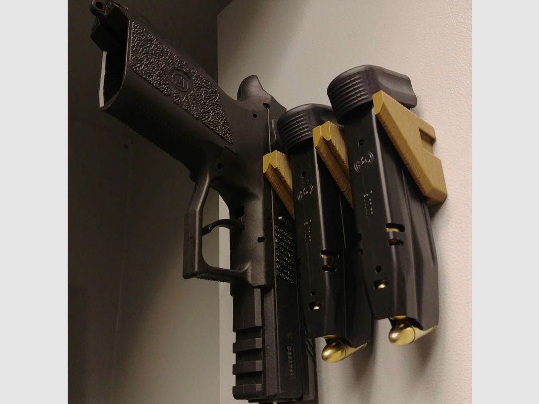 PISTOL HOLDER CZERWONY, zdjęcie 2 z 7