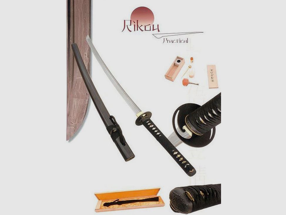Praktyczny katana Rikou Damast