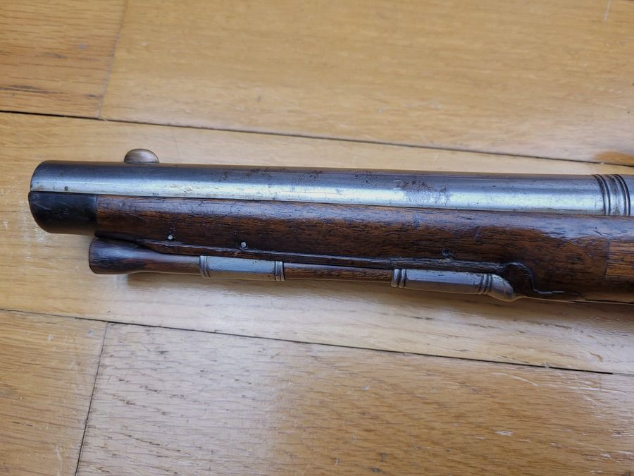 Wunderschöner schwedischer Steinschlosspistole XVIII. – Siebenjähriger Krieg – Frenberg in Stockholm – Ausgezeichneter Zustand, Bild 12 von 25