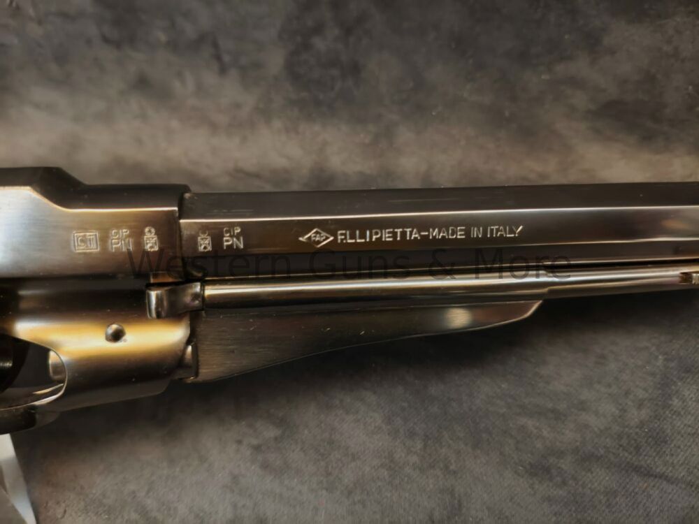 Pietta Perk.-Revolver Remington 1858 TEXAS BUFFALO Nickel-Finish Caliber: 44 (BP)