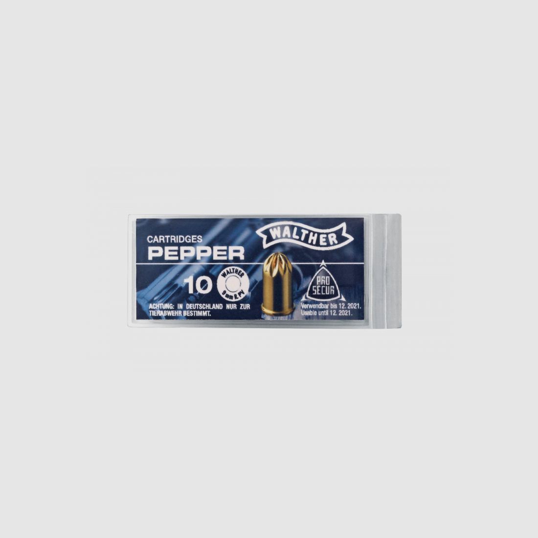 WALTHER Pepper Cartridge 9mm Rev.10 Can