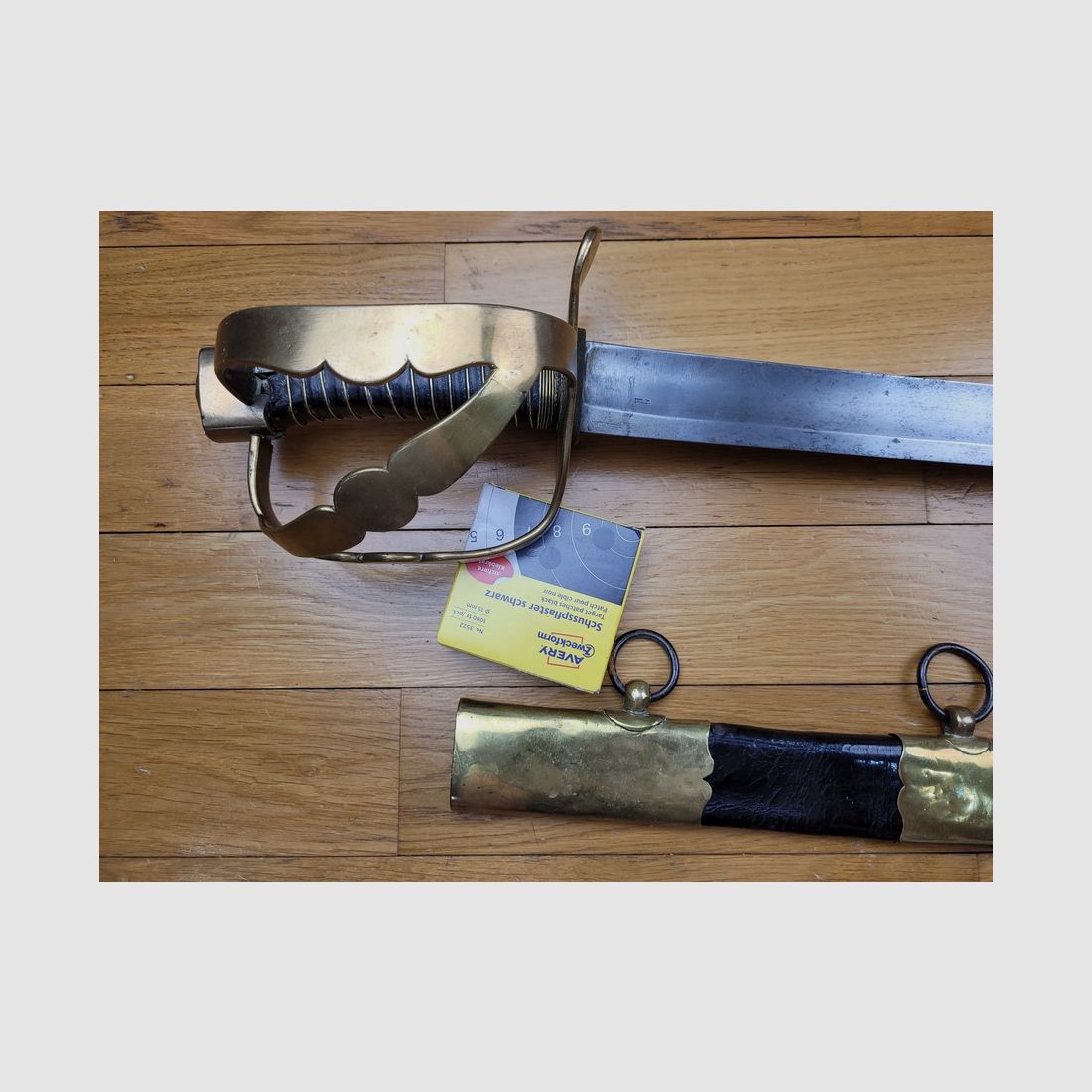 Beautiful cavalry hunting saber 1790 – Revolution – Licteur stamps, Rooster and "Dupont" – very good condition, image 3 of 21