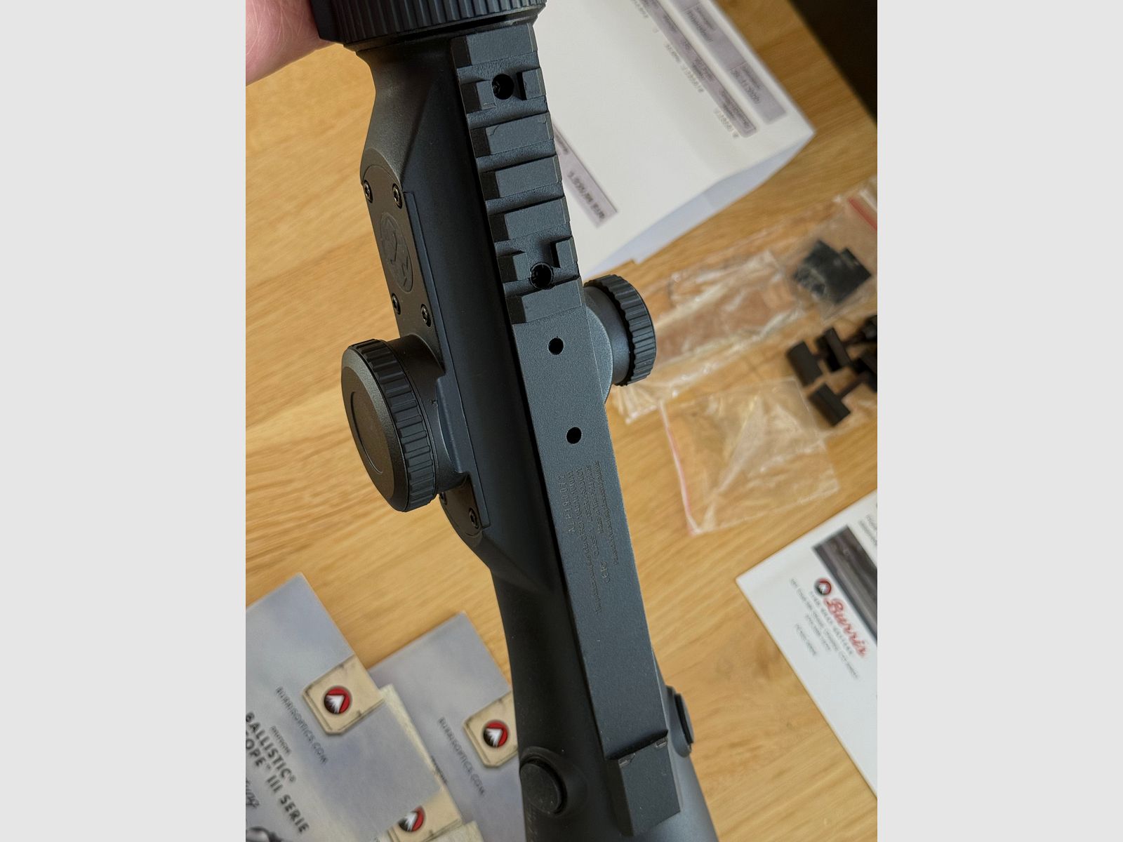 Burris Ballistic Laserscope 3 III 4-16x50 No 308 PRC Tikka 223 Creedmoor FPVO Wärmebild Nachtsicht Leica Swarovski Zeiss Kahles