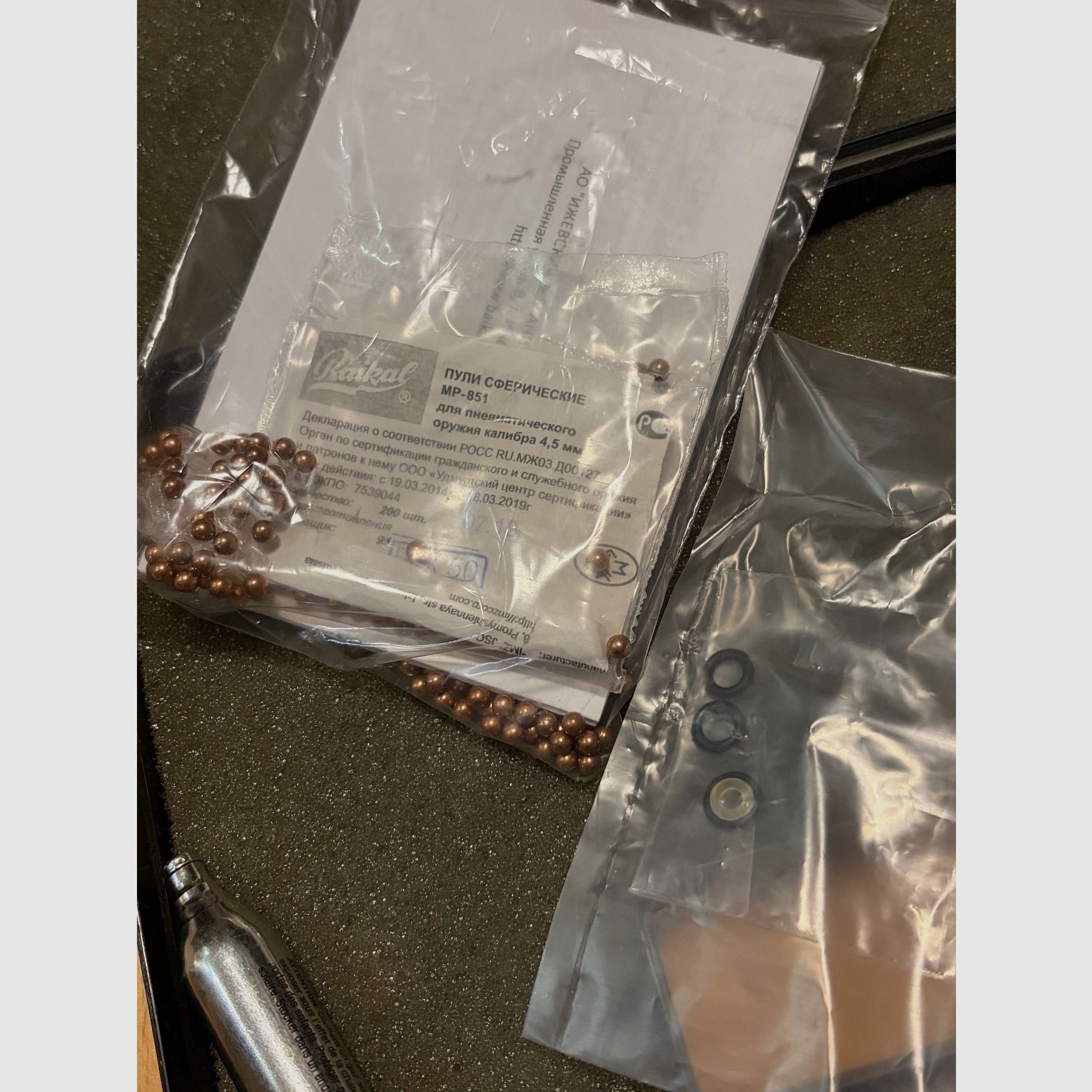 Baikal Makarov 4,5mm BB C02 MP-654K