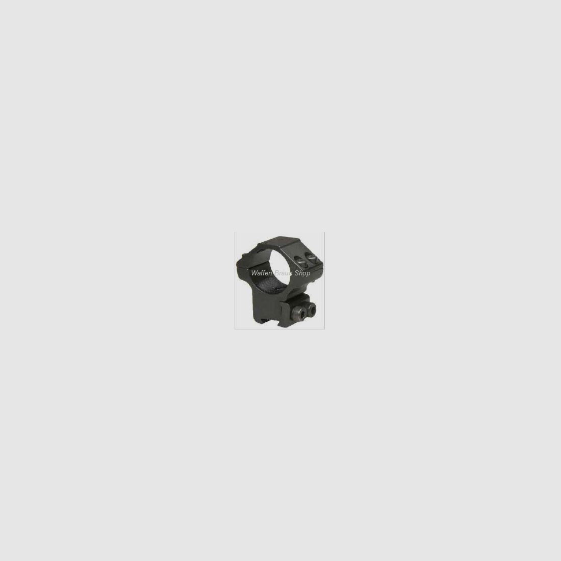 Bauer Ringmontage für 11mm Prismenschiene, Schwarz matt, 1", Bauhöhe 14mm standard
