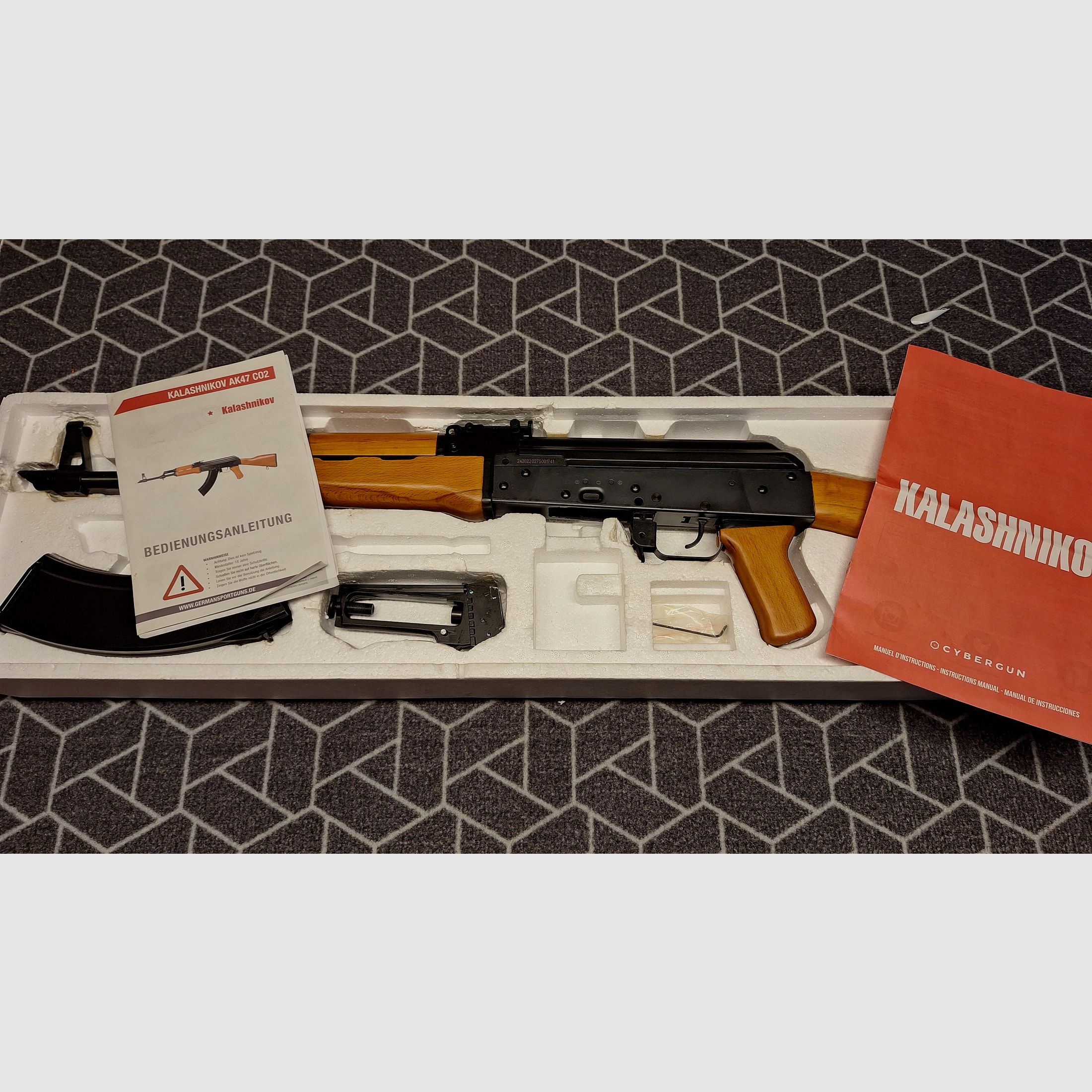 Kalashnikov AK47 G.S.G. Co2-Luftgewehr 4,5 mm-NEU!