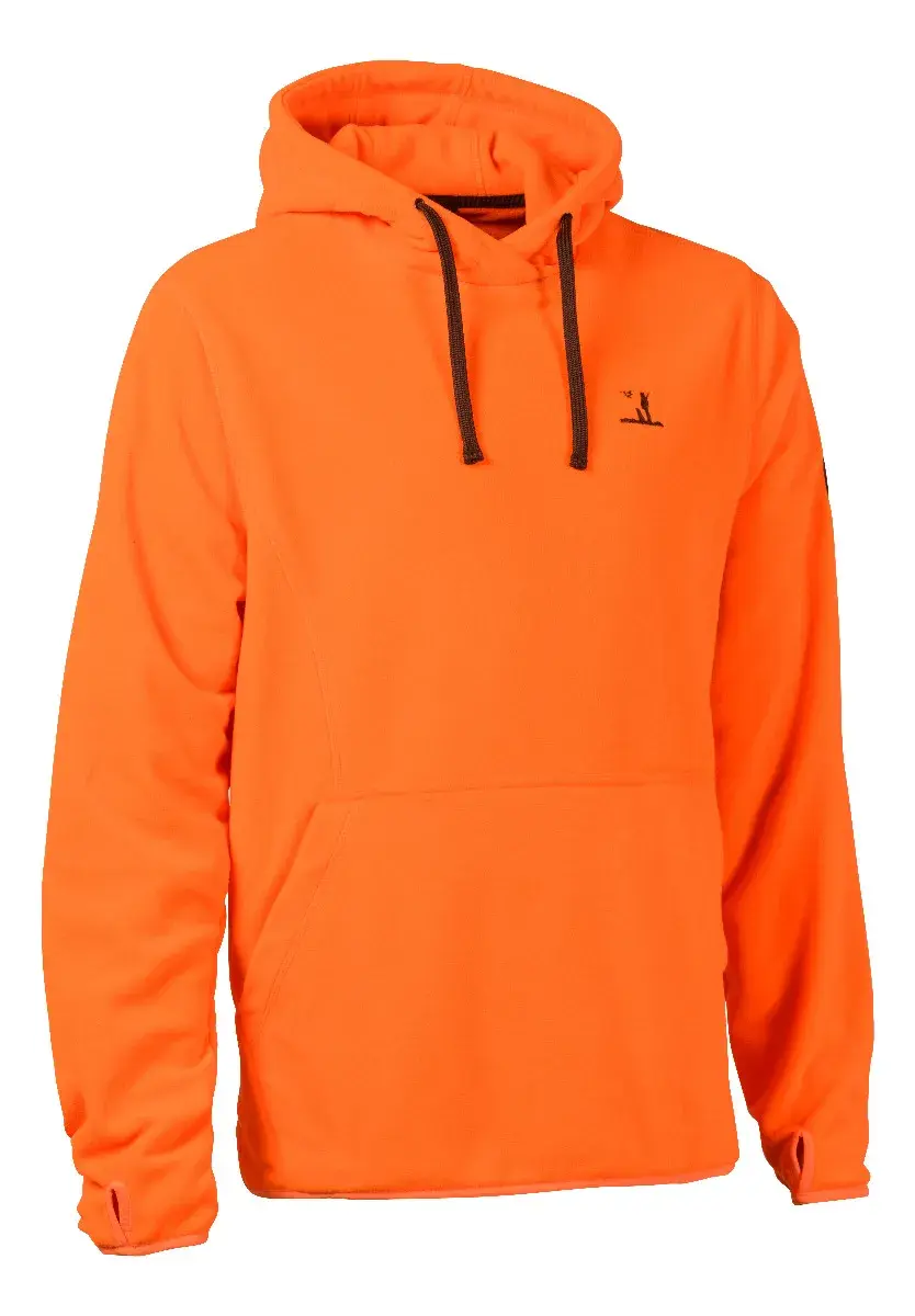 Fleece Sweatshirt Percussion Orange, Bild 2 von 2
