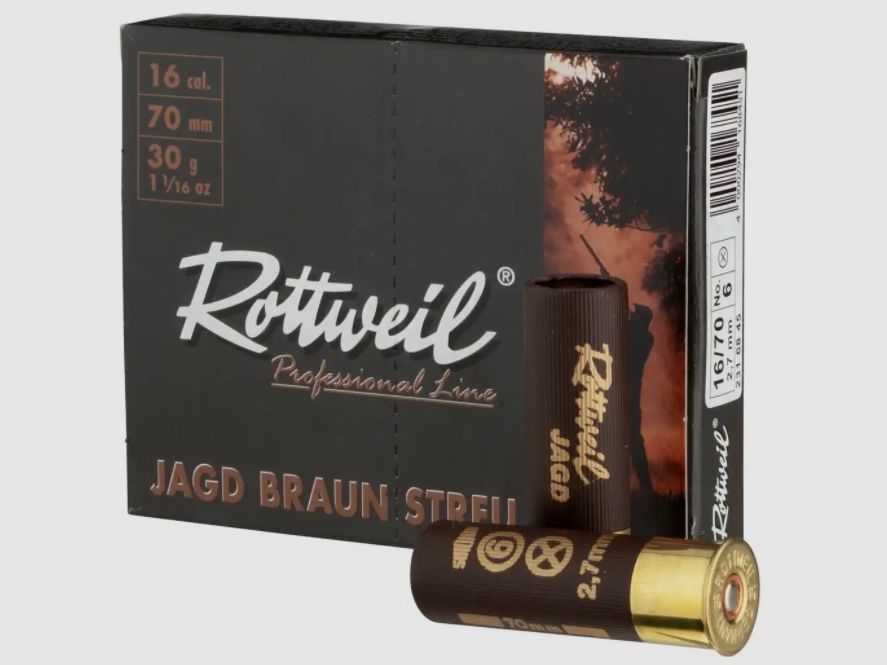 Streu 16/70 braun - 2,7mm/30g/Nr.6 (a10)