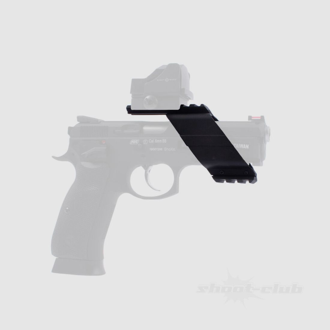 Divers Airmax Weaver Montaje de Puente Universal para Pistolas