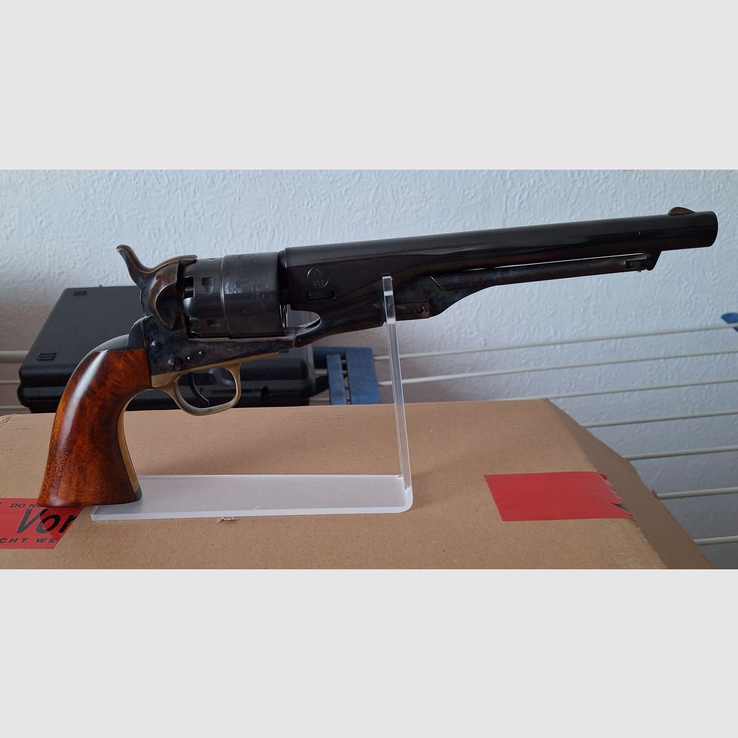 Western Colt Army 1860 PTB 361 all-steel revolver collector's item