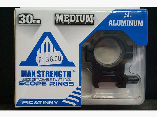 UTG Medium Aluminium Scope Rings