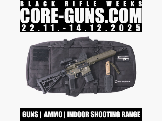 Schmeisser S4F Sport OD Green 10,5"LL + Falke LE + B5X Powiększacz + Torba + Nóż Schmeisser