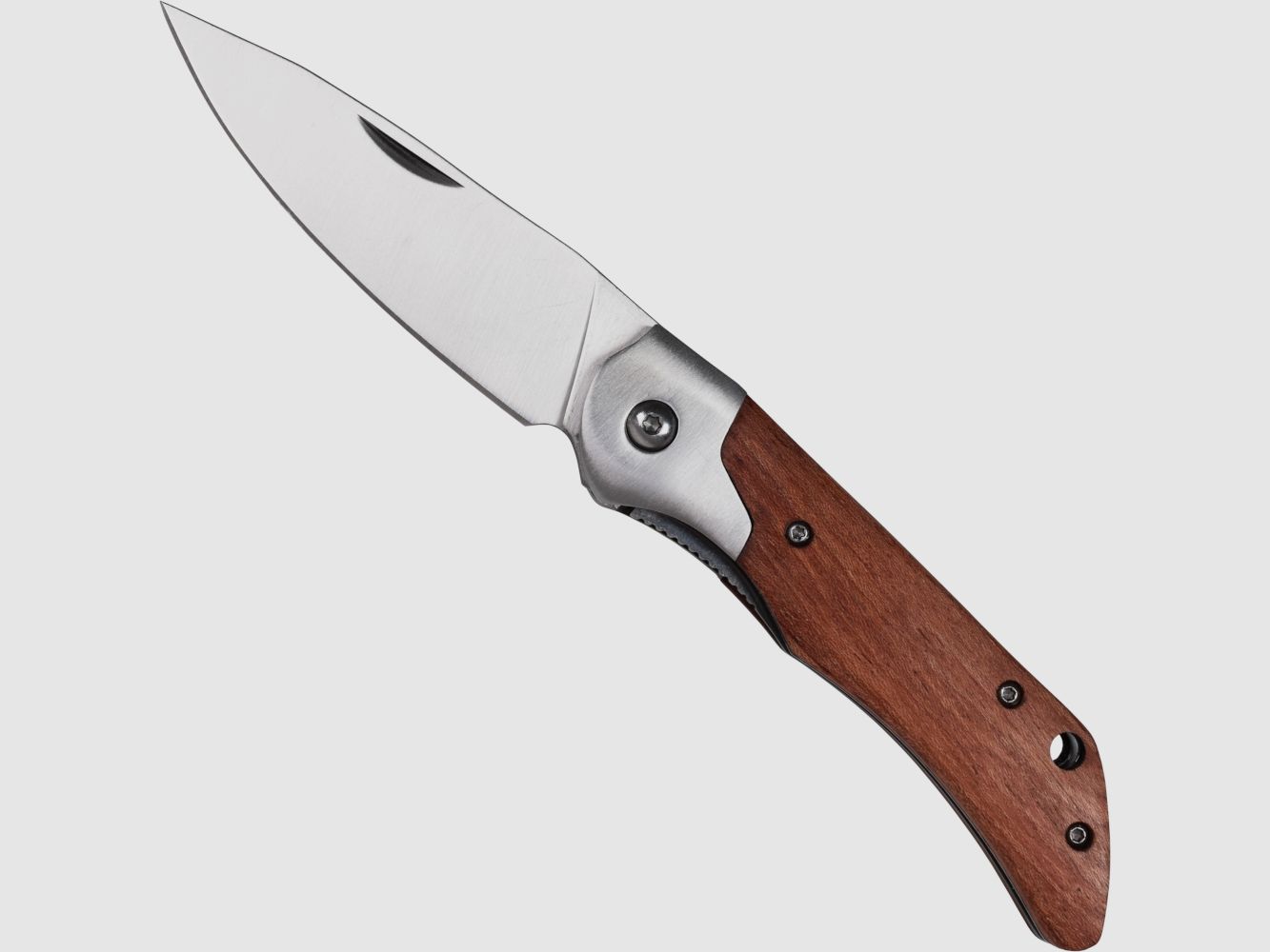 Taschenmesser Padoukholz mit Nagelhau 42 konform legal fhren