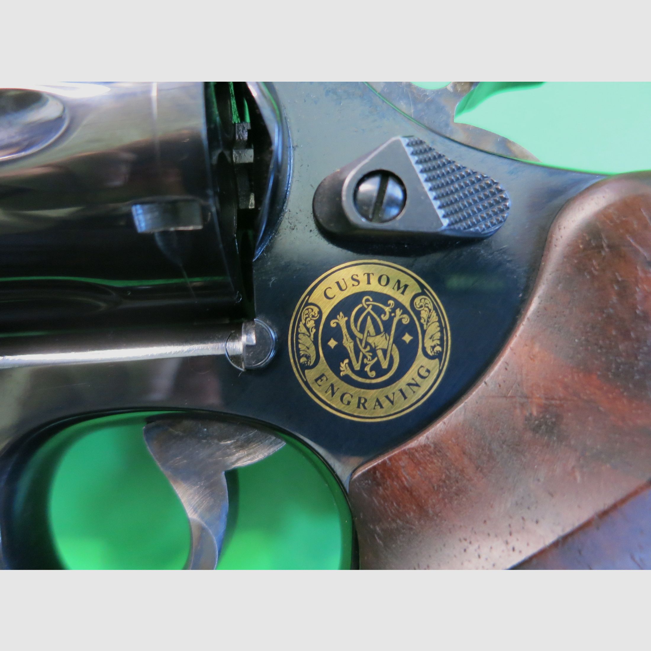 Revolver SMITH & WESSON Modell 586-4, American Traditions Target Champion 6", Kal. 38/357 Mag, Royal Blue   #17