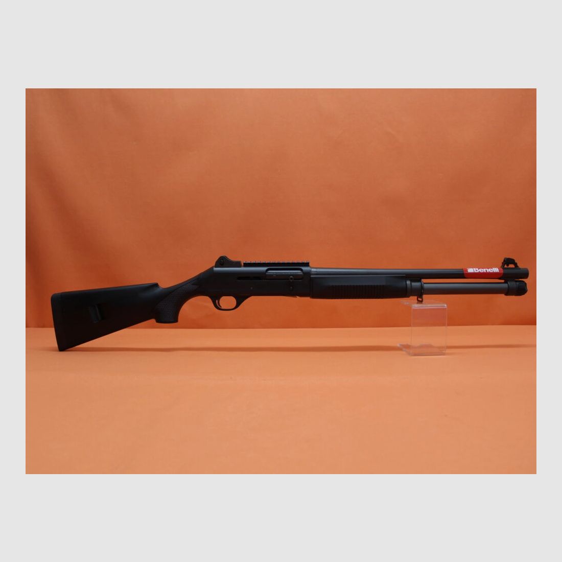 Benelli Ha.Flinte 12/76 Benelli M4 Super 90 MC 18,5"/47cm Lauf/ Multichoke/ Festschaft/ Ghost-Ring-Sight
