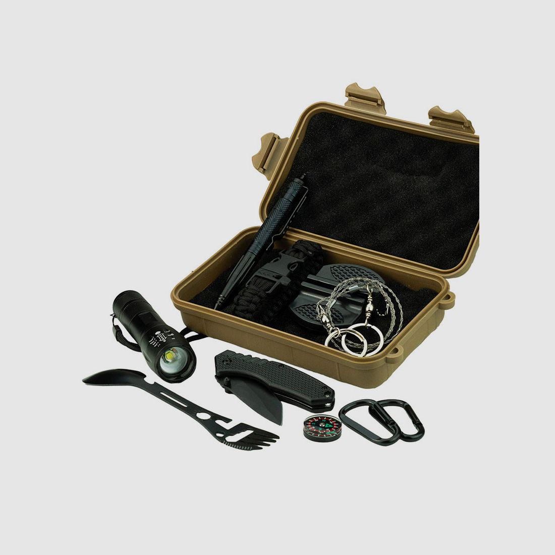HIGHLANDER – SURVIVAL KIT WITH WATERPROOF CASE, image 2 of 4