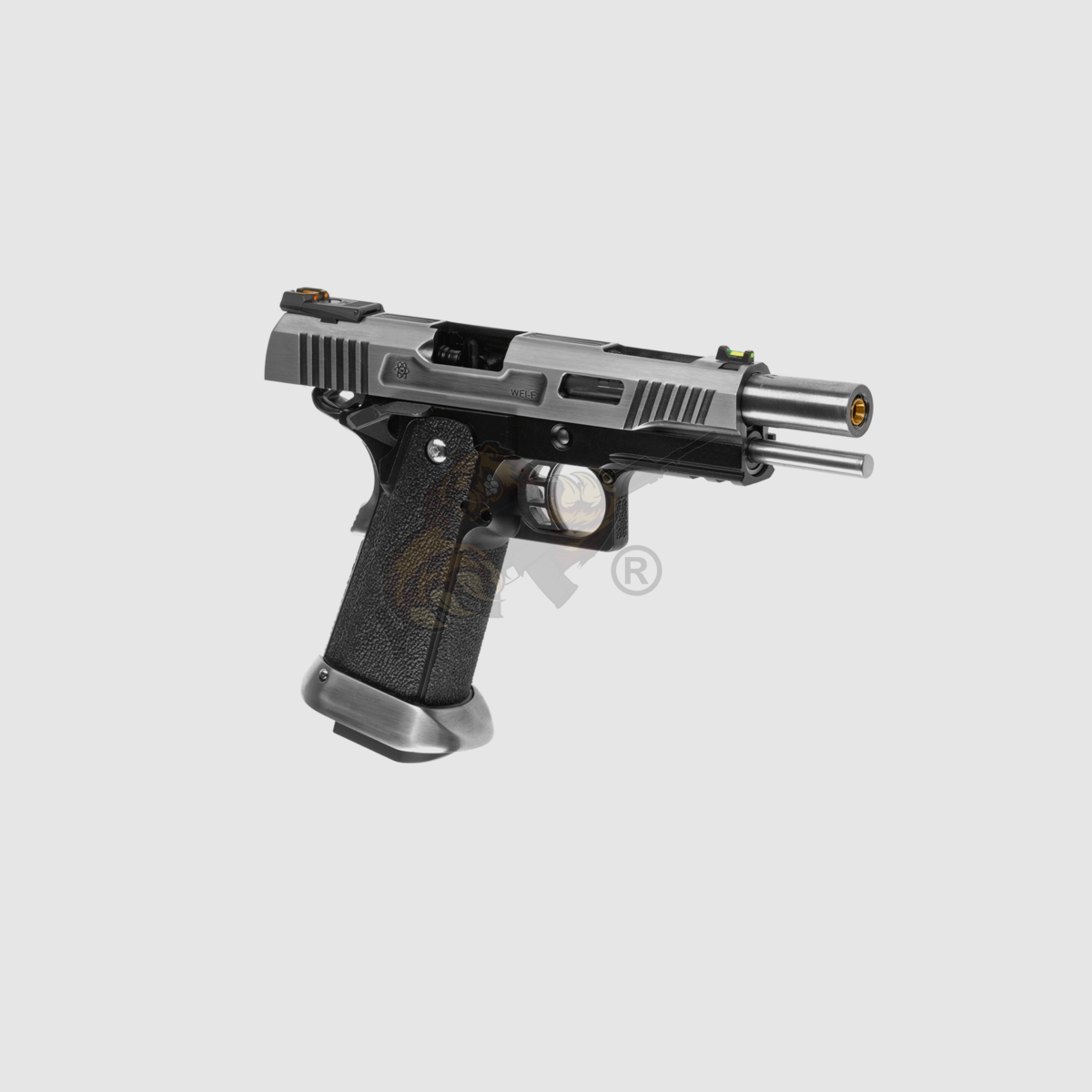 WE Hi-Capa 5.1 Force Full Metal Silver GBB -F-, immagine 5 di 6