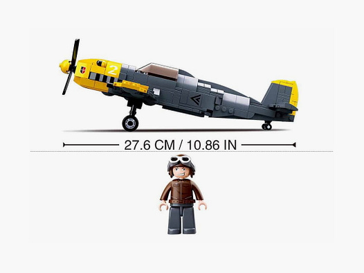 Sluban WWII - Deutscher Jagdbomber Messerschmitt BF 109