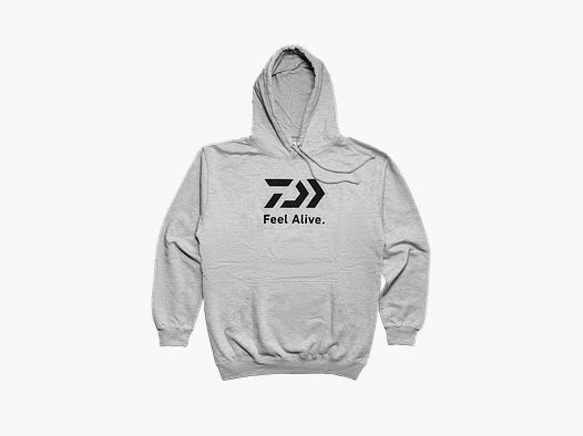 Daiwa D-Ve Feel Alive Hoodie Grey L