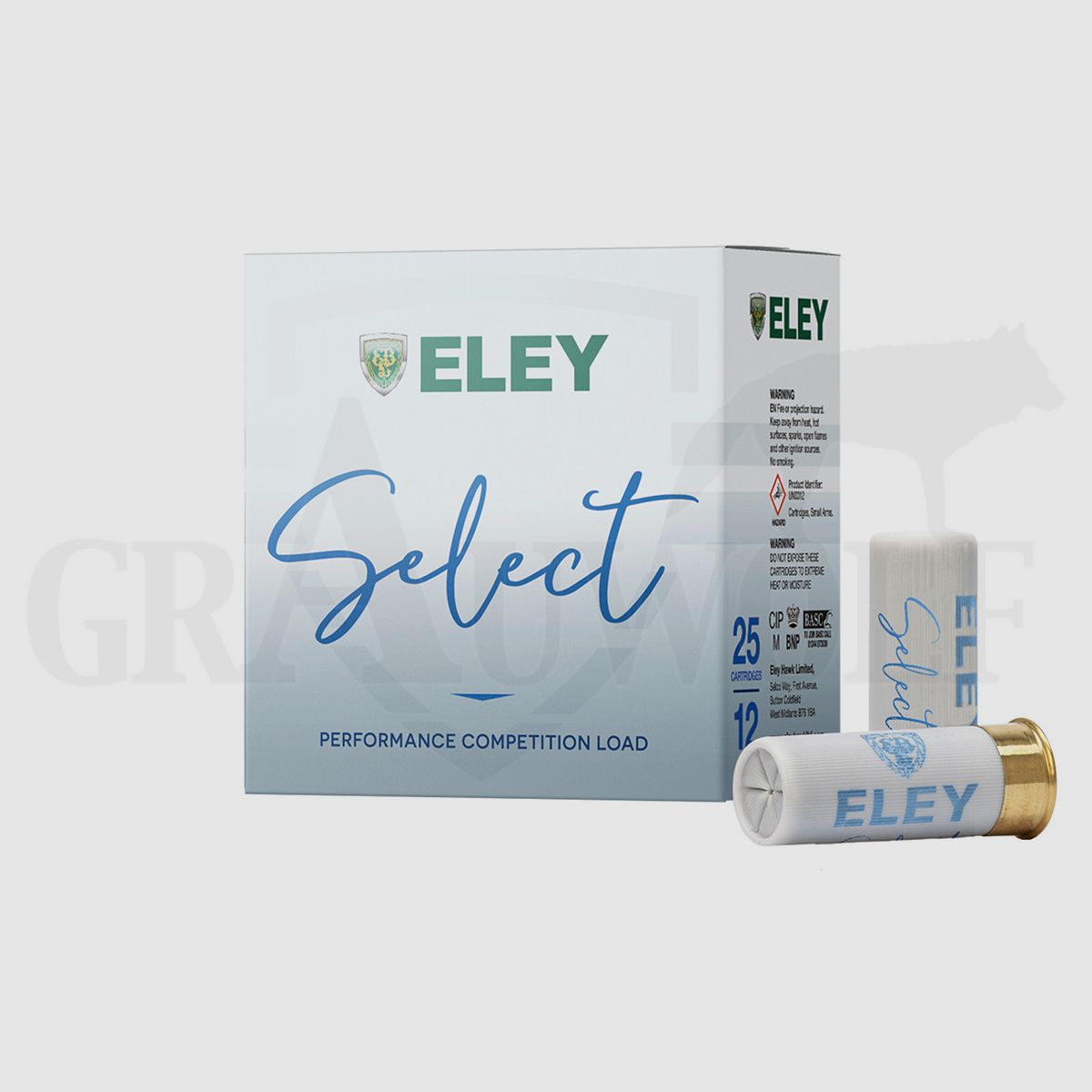 12/70 24 g Eley Select Trap Cartuchos 2,41 mm 25 piezas