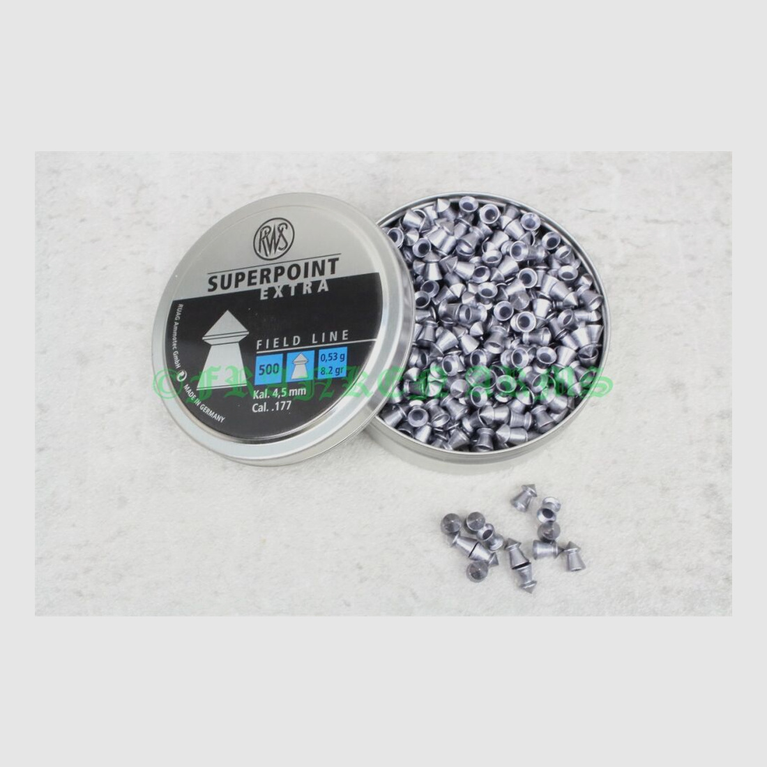 RWS Superpoint Extra 4,50mm 500 piezas