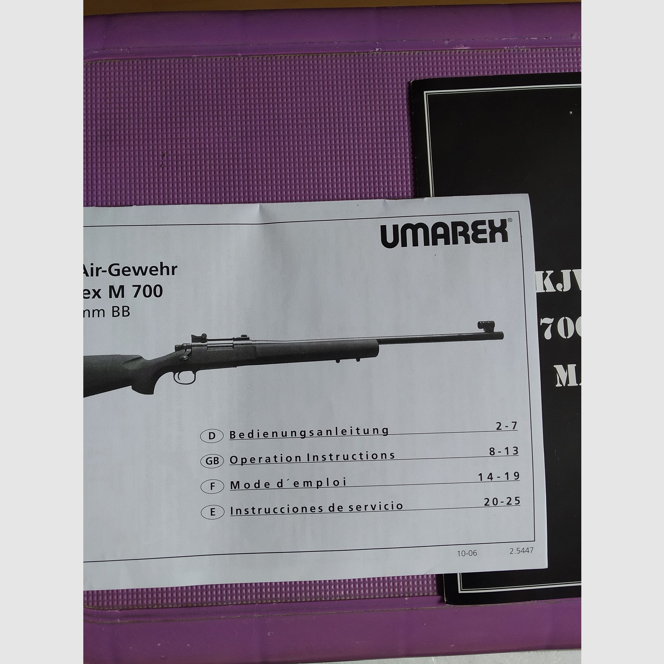 Soft-Air-Gewehr Umarex M 700 cal. 6mm BB