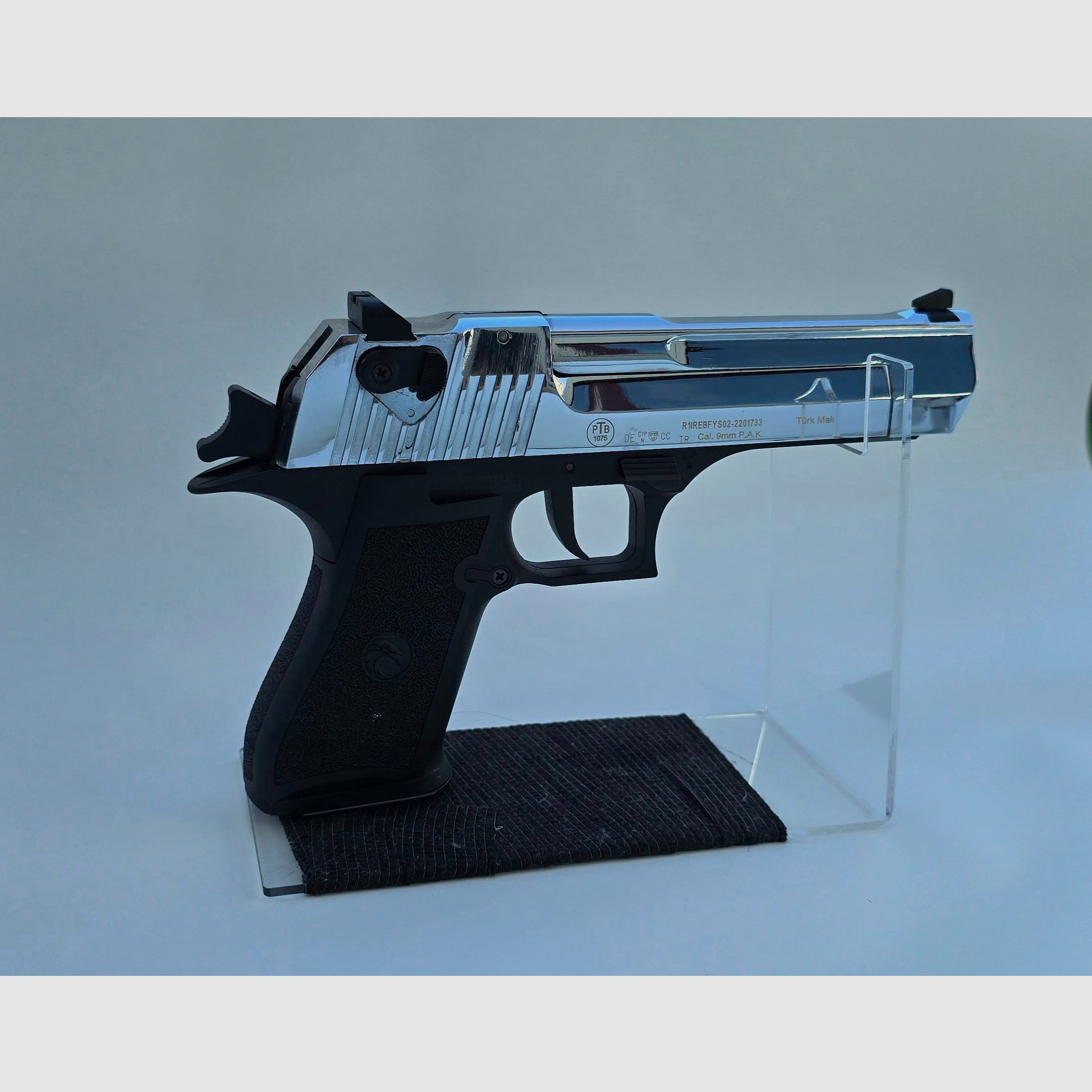 Retay Big Fifty LW, uitvoering: hoogglans chroomafwerking