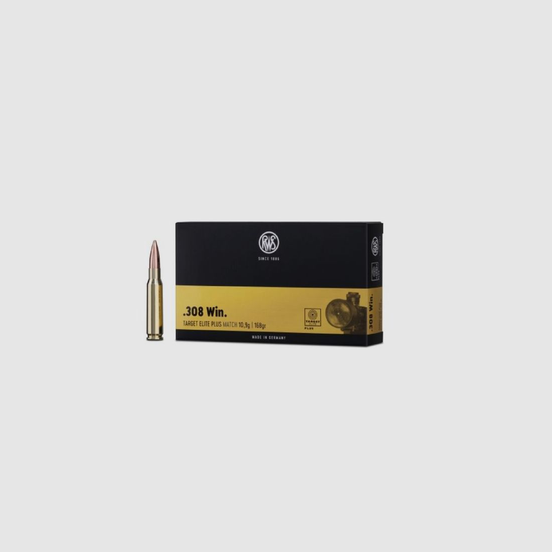 RWS .308 Win. TARGET ELITE PLUS 10,9g/168gr - 20 Patronen