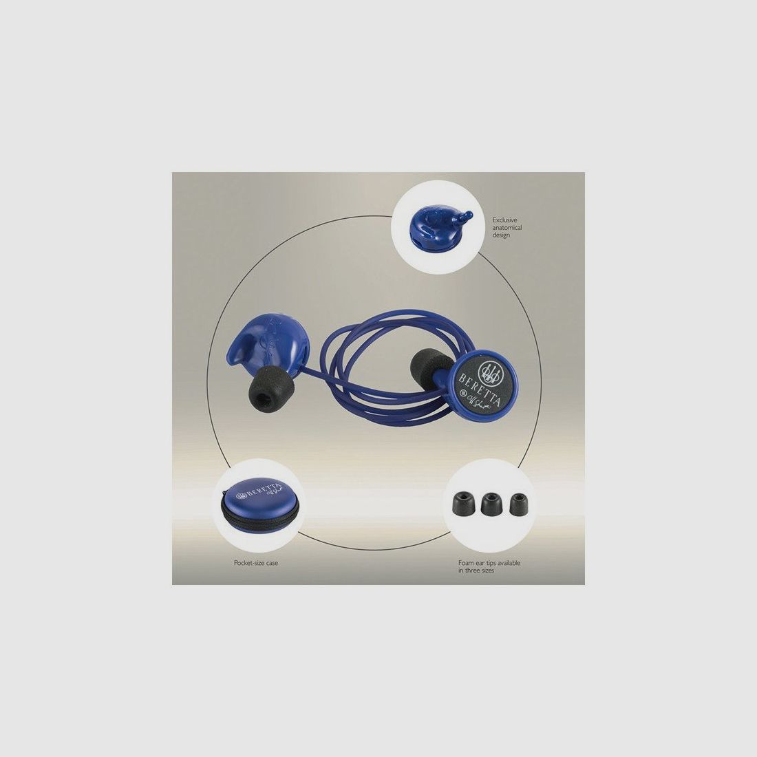 Beretta Mini Headset Oordopjes, afbeelding 2 van 2