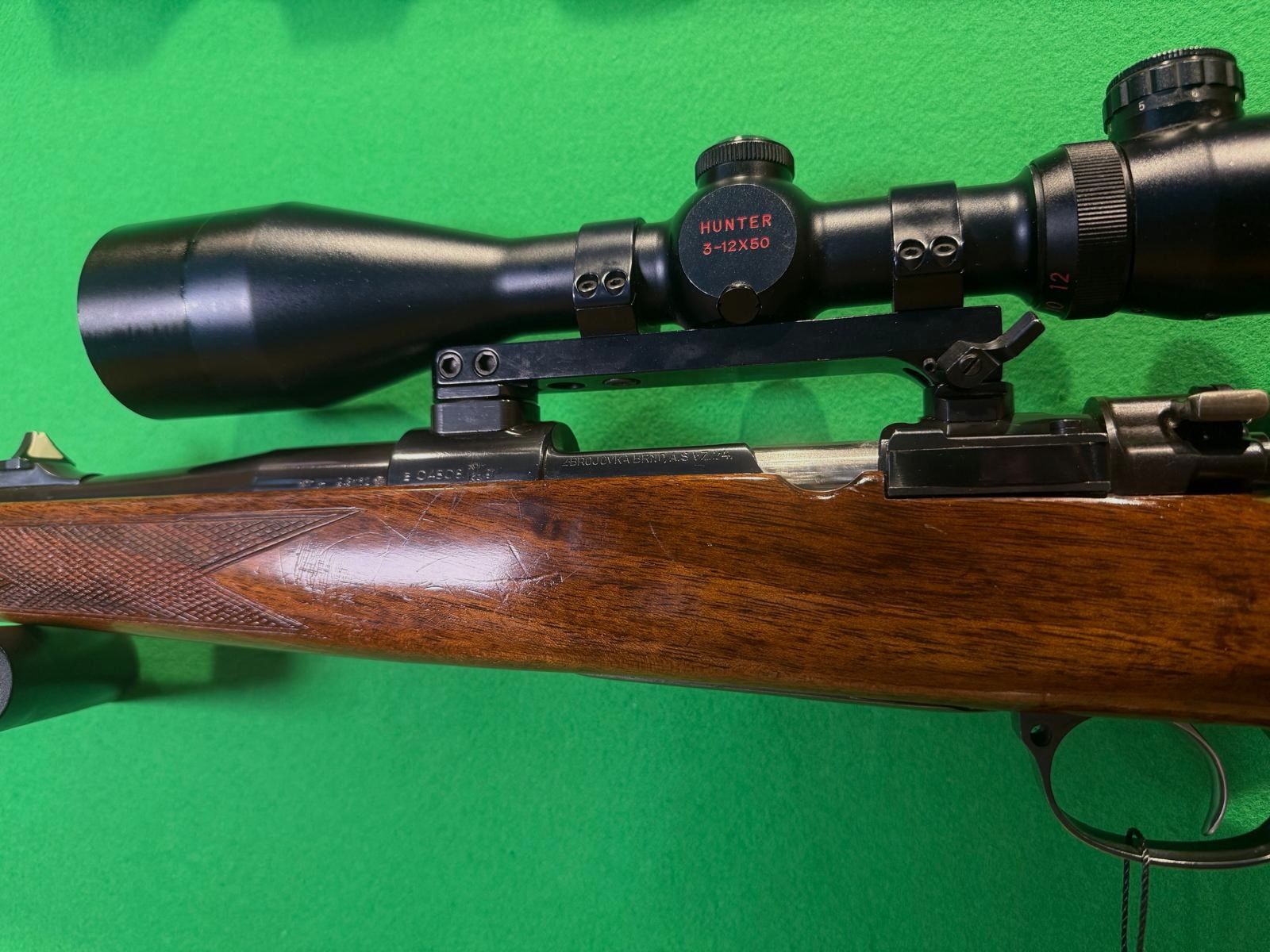 Brünner Repetierer 9,3x62 mit ZF 3-12x50