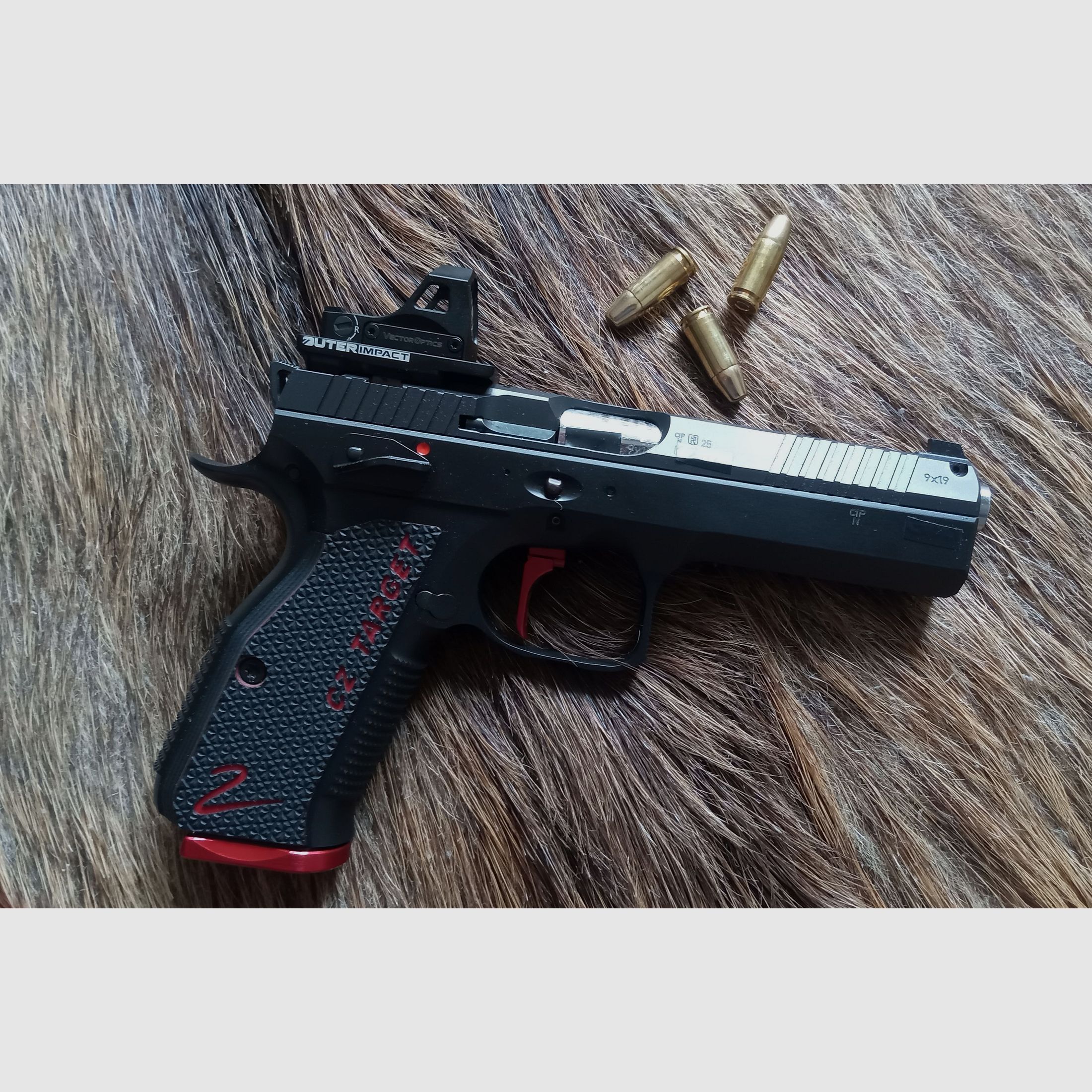 CZ 75 SHADOW 2 TARGET OU 3 MOA °°°°°°°°°°°°°°°°°°°°°°°°°°°°° 