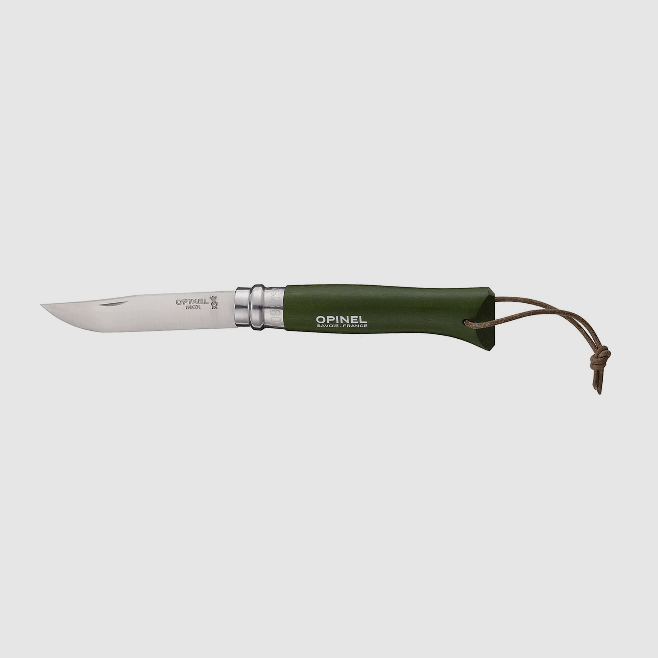 Messer – OPINEL – N°08 INOX BAROUDEUR „KAKI“
