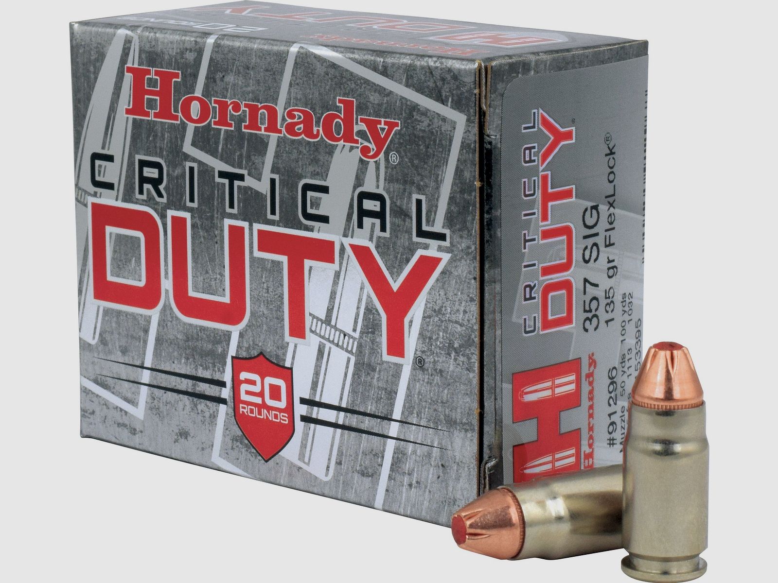 Hornady  Critical Duty .357 Mag 135gr Flexlock