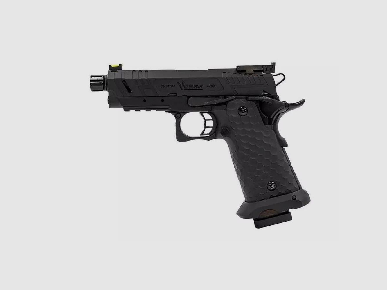 GBB Gas-Replikat VORSK CS Hi-Capa Vengeance - 1,0 Joule - Schwarz - Präzision und Realismus für den Schießsport, Bild 5 von 5