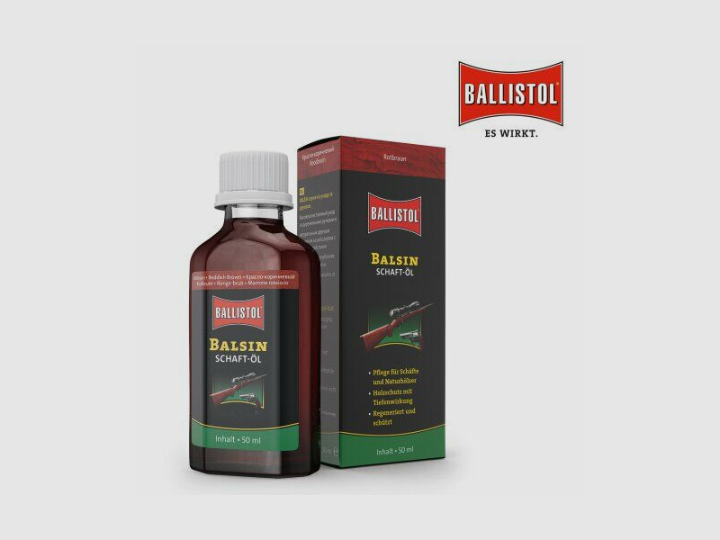 BALSIN Schaftöl rotbraun 50ml