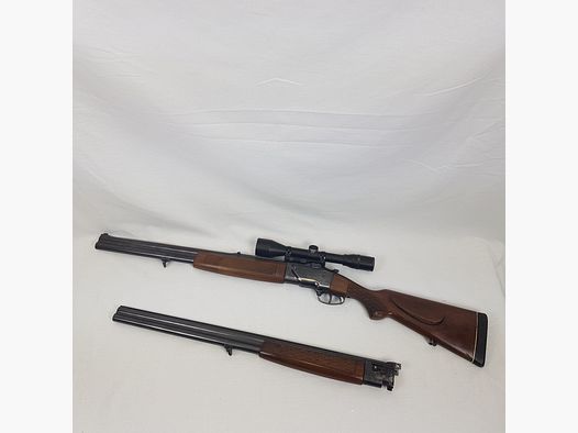 Brünner Zh 304 BBF mit BF Wechsellauf Kaliber 7x57r / 12/70