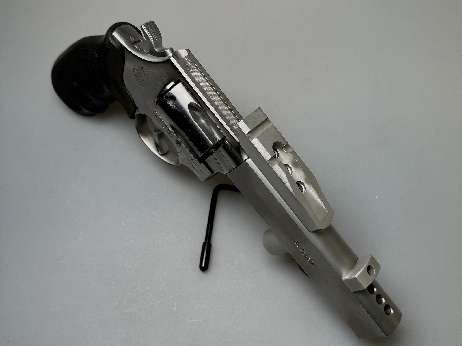 Revolver Taurus Trophy II Stainless Hofmann Custom .38 Spec. , 6 Schuss Trommel, Bild 2 von 3