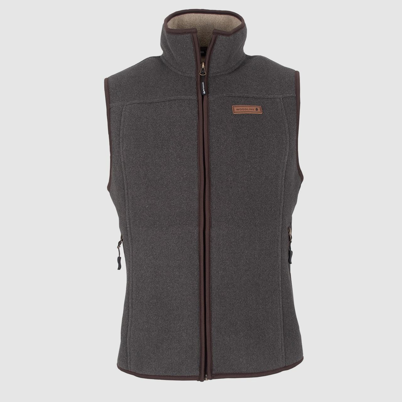 Woodline Bolmen Chaleco de Forro Polar para Hombre Gris 3XL