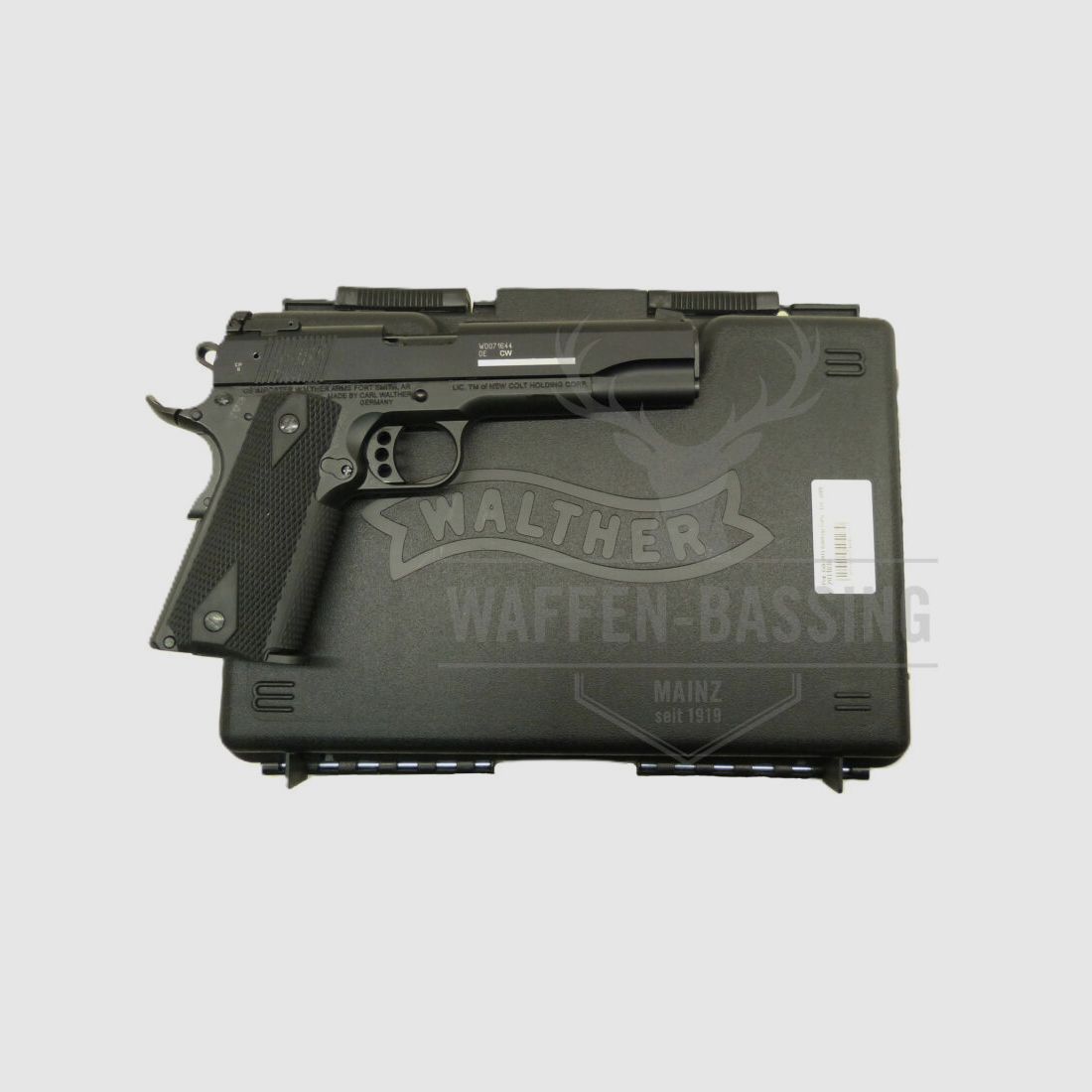Walther Arms Fort Smith Arizona Colt Gold Cup Trophy