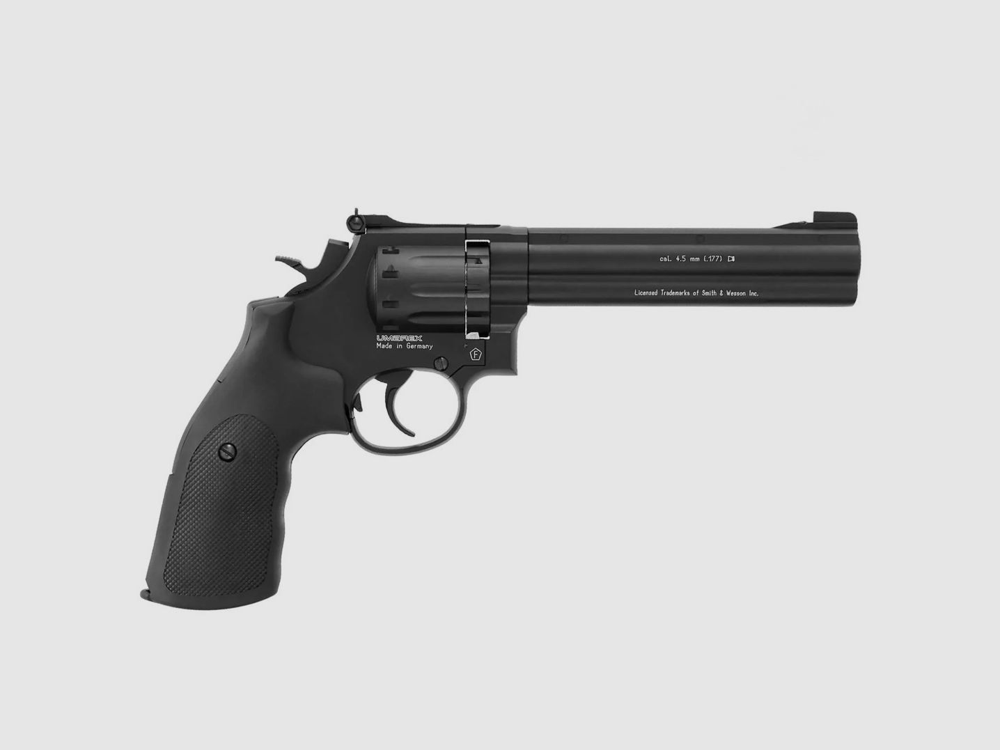Smith & Wesson 586 Co2 Revolver - 6 Zoll brüniert 4,5 mm Diabolo, Bild 6 von 6